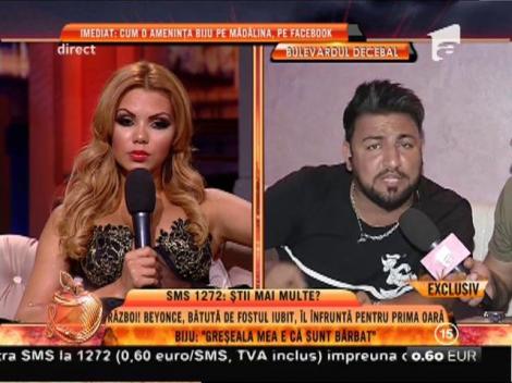 Manelistul Costel Biju, către Beyonce de România: ”Nu te-am bătut, abia te-am atins”