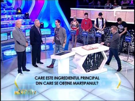 Runda 2: Care este ingredientul principal din care se obține marțipanul?