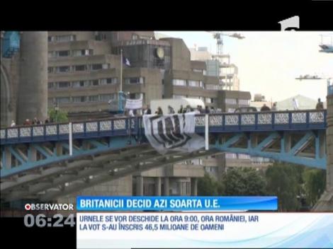 Zi importantă pentru Europa! Britanicii decid soarta U.E.