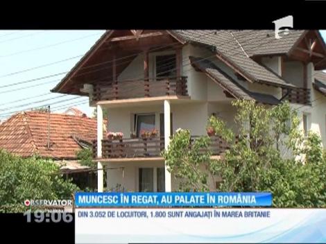 BREXIT. Muncesc în Marea Britanie, au palate în România