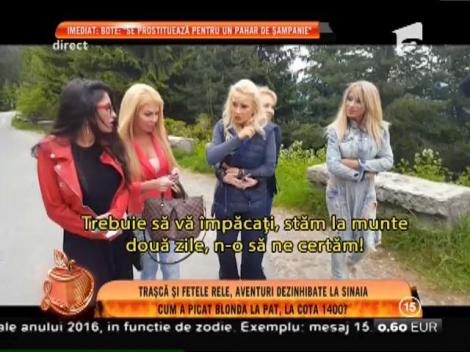 Fetele obraznice ale showbiz-ului, aventuri dezinhibate la Sinaia