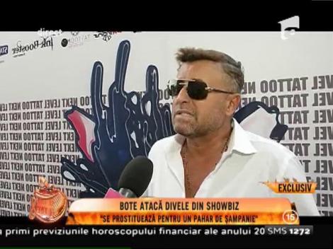Cătălin Botezatu atacă divele din showbiz: ”Se prostituează pentru un pahar de șampanie!”