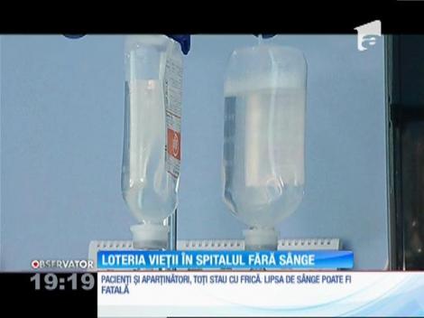 Criză de sânge la unul dintre cele mai mari spitale din România. Situaţia este fără precedent!
