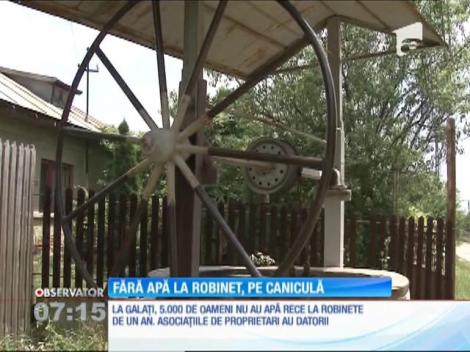 În localitatea Valea Călugărească, oamenii nu mai au apă de trei zile