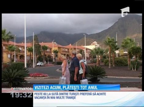 Românii apelează la vacanțe în rate