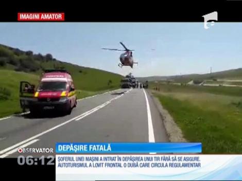 Un bărbat a murit într-un accident pe DN1, în județul Cluj