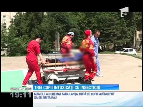 Trei copii din Constanța s-au intoxicat cu insecticid