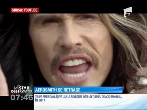 Trupa Aerosmith se retrage după 46 de ani de activitate