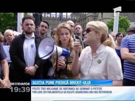 Parlamentul scoţian îşi va folosi dreptul de veto pentru a opri Brexitul