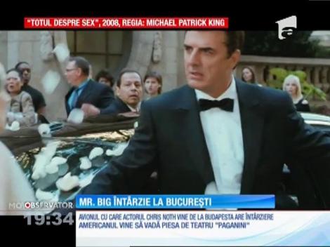 Celebrul Mister Big din serialul "Totul despre sex" se lasă aşteptat la Bucureşti