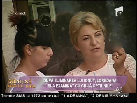 După eliminarea lui Ionuţ, Loredana şi-a examinat cu grijă opţiunile!