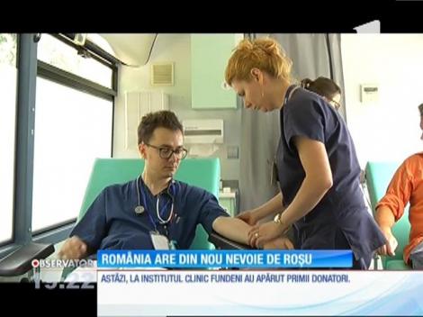 Criză de sânge în spitalele din România. Medicii fac apel la donații