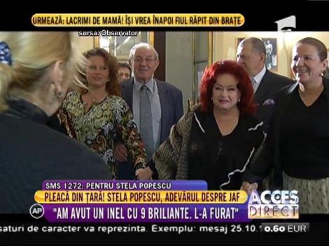 Decizie de ultim moment. Stela Popescu părăsește România!