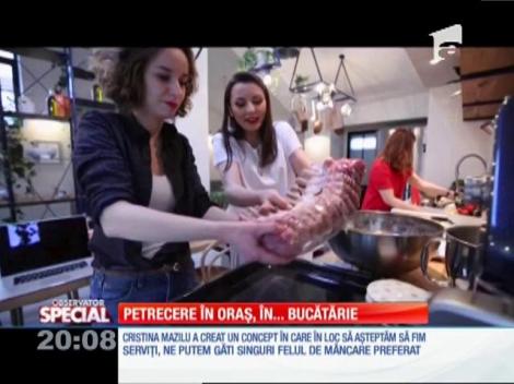 Special! Un nou concept de restaurant. Localul unde poți găti alături de prieteni