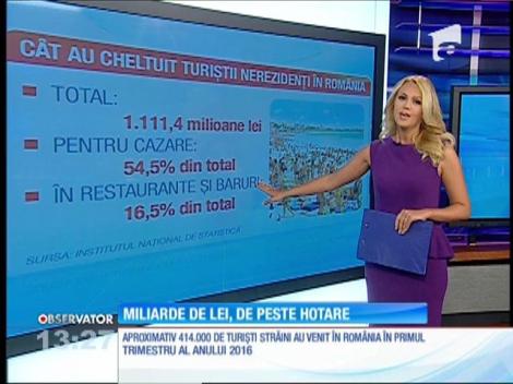 Peste 400 de mii de turişti străini au venit la noi în ţară doar în primul trimestru al acestui an