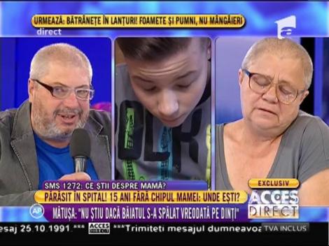 Mătușa copilului care-și iubește mama necondiționat: ”Este un copil care nu cere. Niciodată nu și-a aniversat ziua”