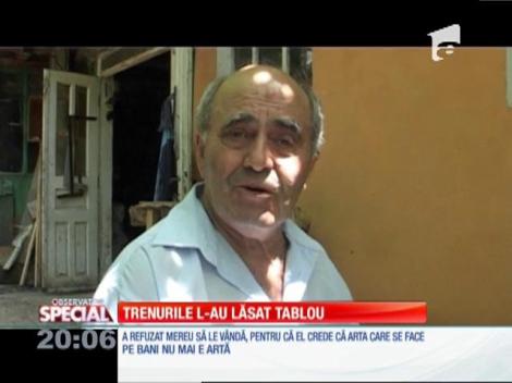 Special! Nechita Bumbu, pictorul vesel dintre șine