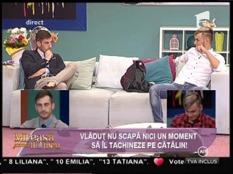 Cătălin a fost prins la înghesuială