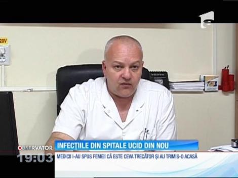 Infecțiile din spitale ucid din nou. În unele clinici, nici măcar regulile de bun simţ nu sunt respectate