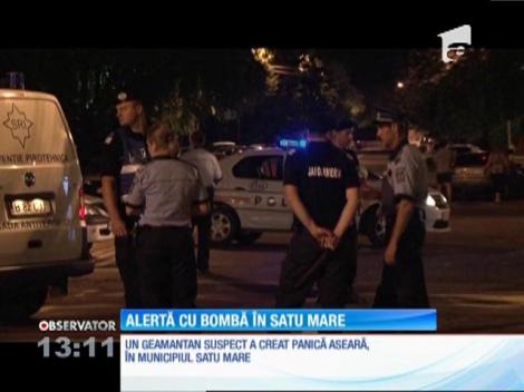 Alertă cu bombă în Satu Mare