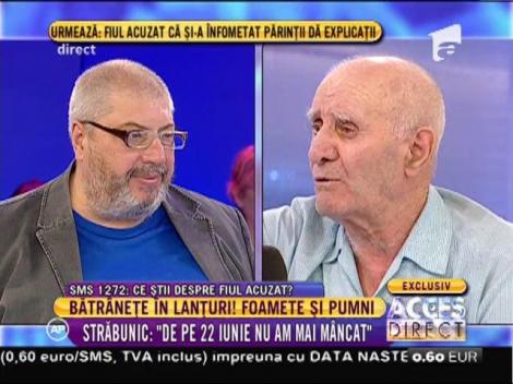 Străbunicul Mihai: ”De trei ori m-a bătut fiul”
