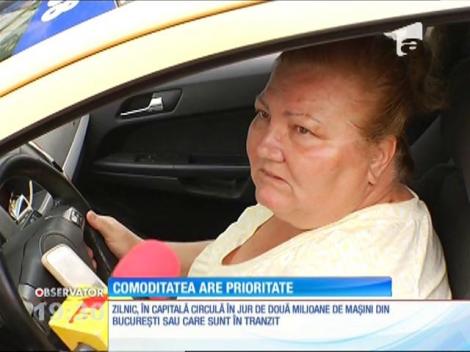 Comoditatea are mereu prioritate pentru şoferii români, chiar şi în faţa spitalelor!