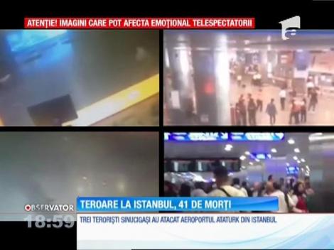 Imagini șocante! Atrocitatea atacurilor de la aeroportul Ataturk din Istanbul