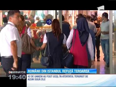 Românii din Istanbul sunt hotărâţi să nu cedeze în faţa spaimei teroriste