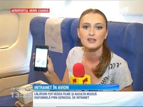 Pasagerii companiei Tarom vor avea acces la net pe telefon şi în aer