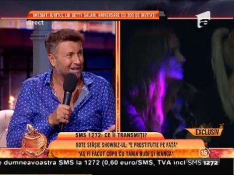 Cătălin Botezatu: "Aş fi făcut copii cu Bianca şi Tania Budi"