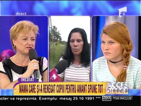 Mama care a fugit la amant, către fiica ei: ”Daca nu vii la mine, te dau la casa de copii!”