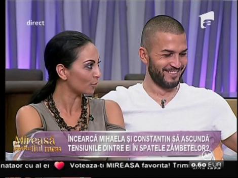 Mihaela: ”Constantin mă enervează deoarece nu-și spune în direct nemulțumirile”