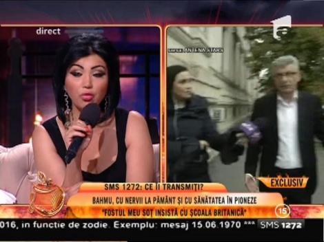 Adriana Bahmuţeanu, cu nervii la pământ: "Fostul meu soţ insistă cu şcoala britanică"