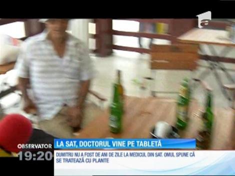 La sat, doctorul vine pe tabletă