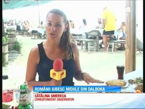 Românii iubesc midiile din Dalboka