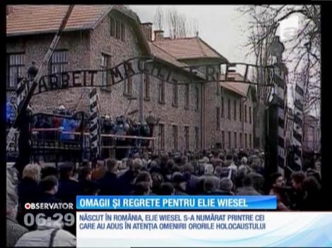 Omagii și regrete pentru scriitorul născut în România, Elie Wiesel