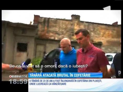 O tânără din Ploieşti a fost înjunghiată în cofetăria unde lucrează