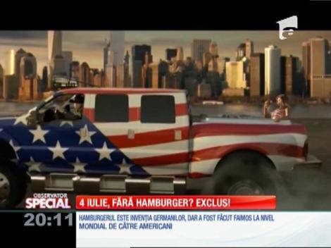 Special! Hamburgerul este invenţia germanilor, dar a fost făcut faimos de către americani