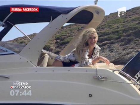 Andreea Banica, cu burtica de gravidă la vedere