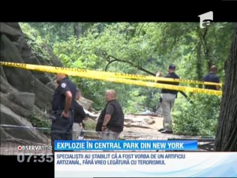 Explozie în Central Park din New York. Un tânăr a fost grav rănit