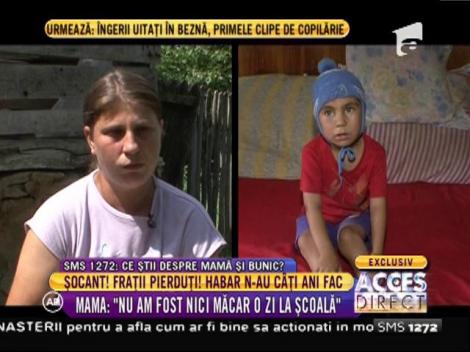 Copiii familiei Lică trăiesc în România fără să ştie câţi ani împlinesc