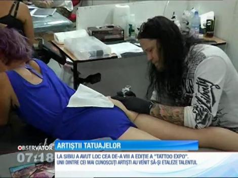 Artişti tatuatori din toate colţurile lumii şi-au dat întâlnire la Sibiu