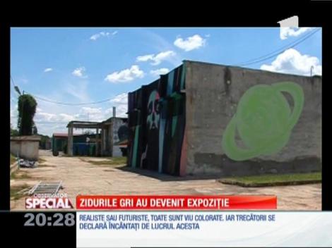 Special! Zidurile gri au devenit expoziție