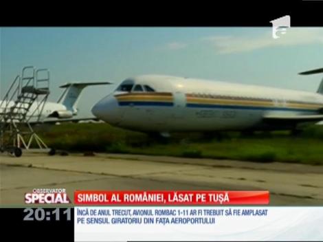 Special! Primul avion de pasageri din România, lăsat în paragină
