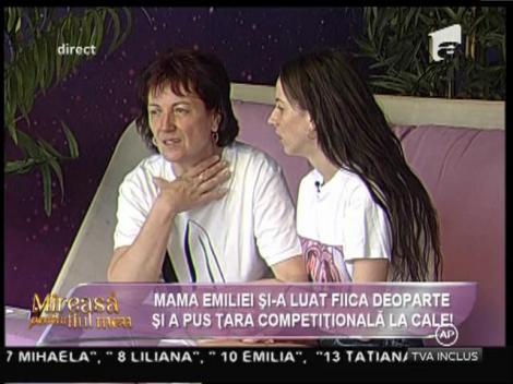 Mama Emiliei pus strategiile competiționale ale fiicei ei