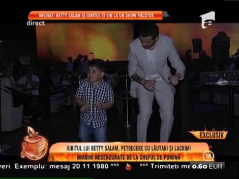 Iubitul lui Betty Salam, petrecere cu lăutari şi lacrimi
