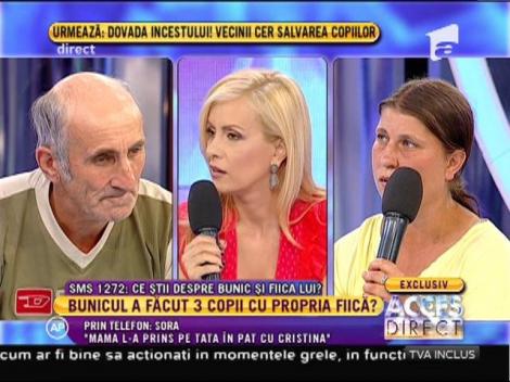 Bătrânul Lică, acuzat de rude și vecini că a făcut trei copii cu fiica sa