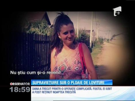 Dana ,fata înjunghiată în cofetărie de fostul iubit: "Mi-e frică să nu mă atace din nou!"