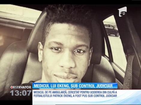 Medicul fotbalistului Patrick Ekeng, sub control judiciar