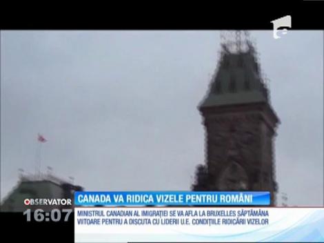 Românii ar putea călători în curând fără vize în Canada
